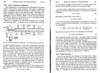 Haliday on resonant linac drift tube design