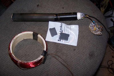 Parts before assembly