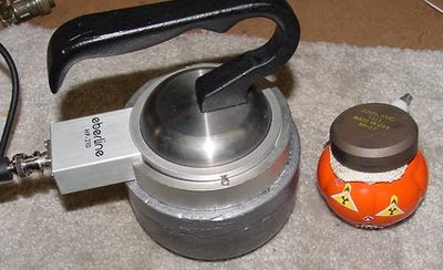 Pancake shield. Top already shielded with Tungsten