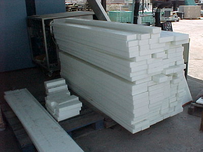 HDPE Stock (removed form homeland security neutron scanners using BC 704)