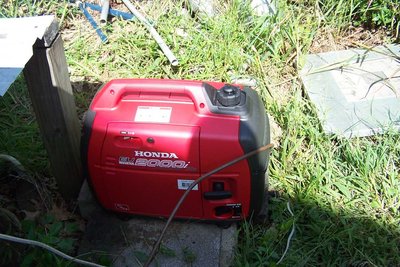 The new Honda.  These are stack-able, by the way, which is something else cool about using an inverter internally.