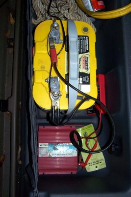 AC power in the truck.