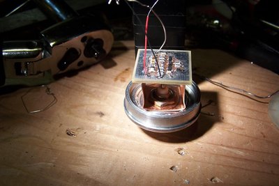Mounting right up inside the sensor