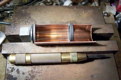 Grid and jig.  .020" rods, Ti backend, carbon front ring