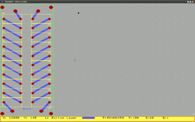 Screenshot of Traxedit in action
