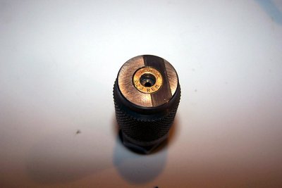 Showing that I set up the die pretty well for overall length.