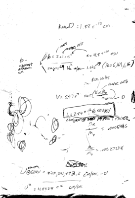 Because, hey - real physicists actually do use envelopes and napkins.  Even bubble ones, that are hard to write on sometimes.