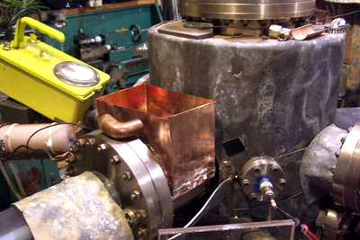 Fit on the real thing.  On an identical piece of SS pipe, there's not a lot of light between them - it's a decent fit despite my sloppy work.
