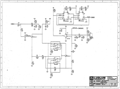 Ludlum low level amplifier