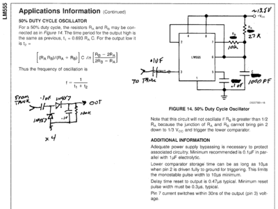 Just a mostly square wave oscillator and a bunch of volt doublers.