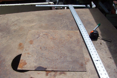 Top door cut from 1/8" mild steel in about 2 minutes, easy