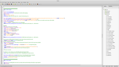 Good for finding stuff.  I use gedit too.