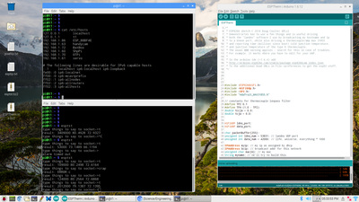 testing on a pi-3 with pixel desktop