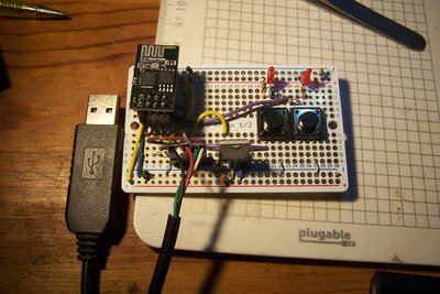 Having to offset things to avoid those strips makes this a lot bigger than it needed to be, but I gor rid of one of those nasty boards...