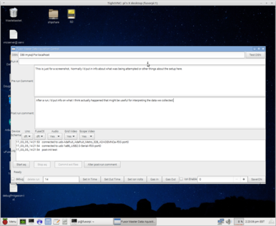 What I see via VNC at the op position - this is fusorpi's screen.