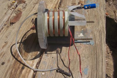 Here's the step up transformer