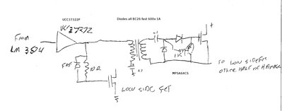 Cute driver circuit for fast turnoff