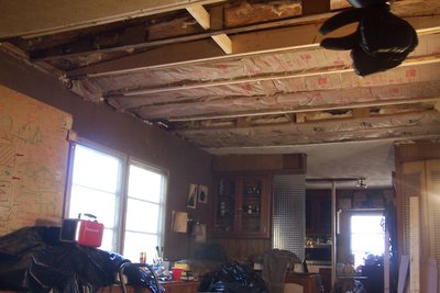 Insulation in progress