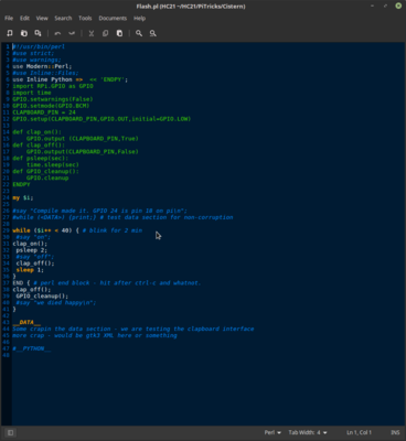 A picture of code, how cute...no you don't have to type this in like the old computer magazine days...