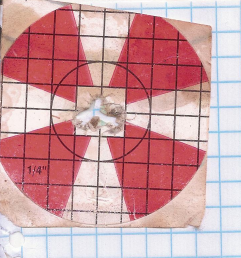 Yes, I really did this.  It was a good day, perfect ammo, tuned gun, and even one of my friends made one like this for himself too.