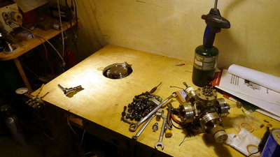 Moved the pump station to the under bench shelf