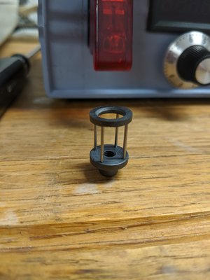 12.8mm OD, 8.36mm rod spacing, 21.61mm OAL.