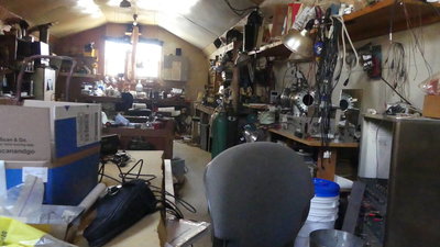 The room for the new work is kind of toxic just now