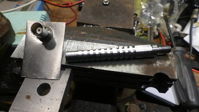 Test piece for flatted holes.