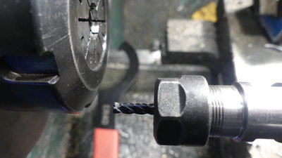 Those endmils are brittle even for carbide