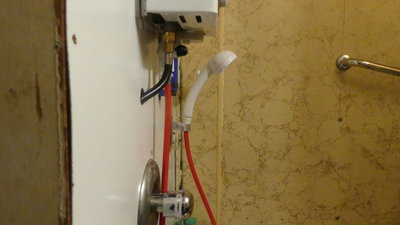 Shower head hanger - I lost the original and it wasn't great anyway.