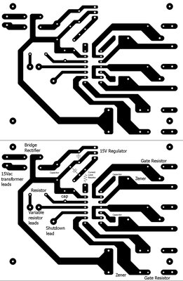 current version pcb layout