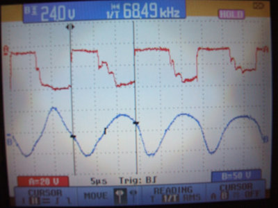 270mA on variac, -25.5KV