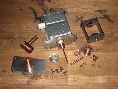 All of the pieces parts
