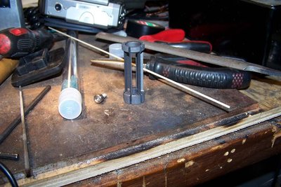 Final finishing and countersink for bolt