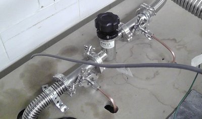 Main line and main stop valve