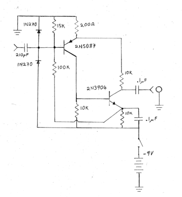 New preamp schematic, thanks Jon.