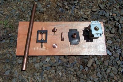 The parts before assembly