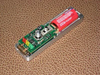 Detector with the cover off